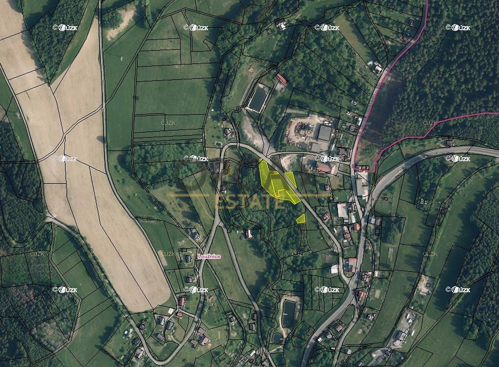 0,3 ha pozemků v k.ú. Loužnice - 3