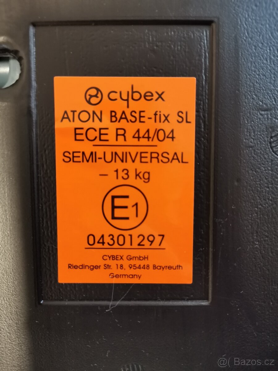 Základna isofix Cybex Aton Base-fix SL - 3