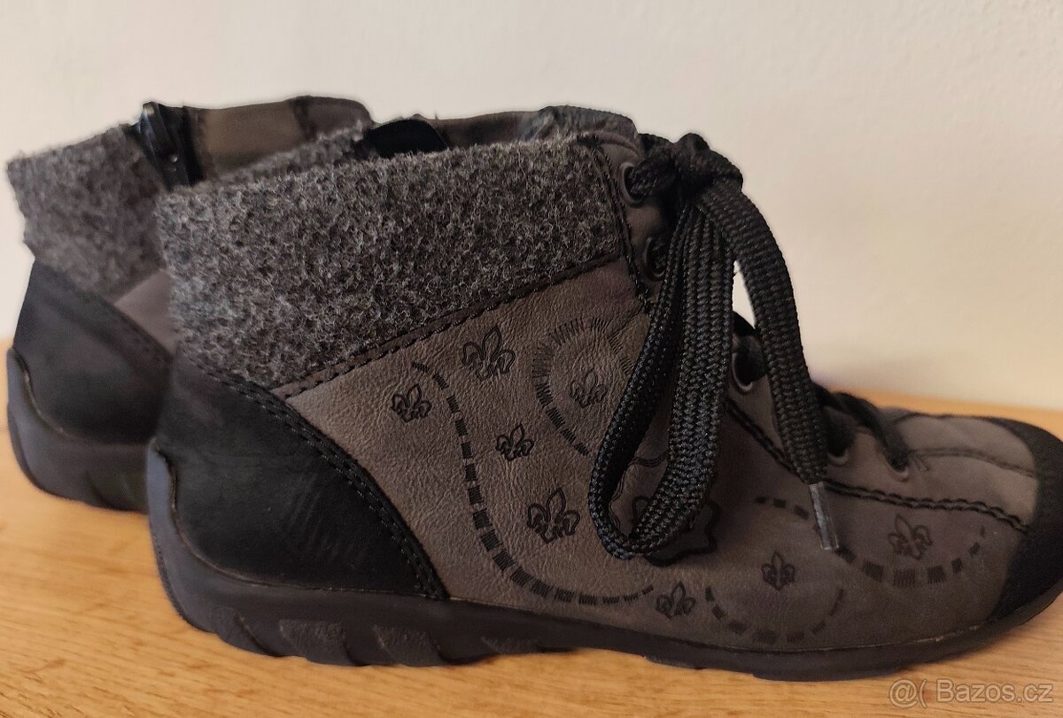 Dámské zimní boty Rieker vel.37 - 3
