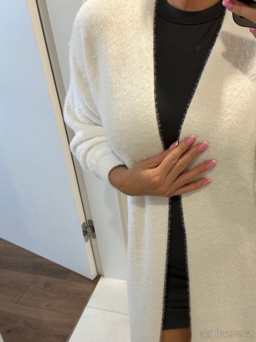 Luxusní kardigan dlouhý - 3