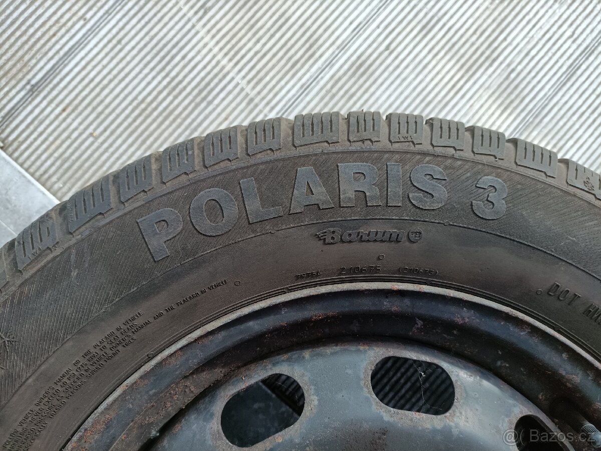 Zimní sada M+S 195/65 R15 T, 5x100 R15 ET -38 - 3