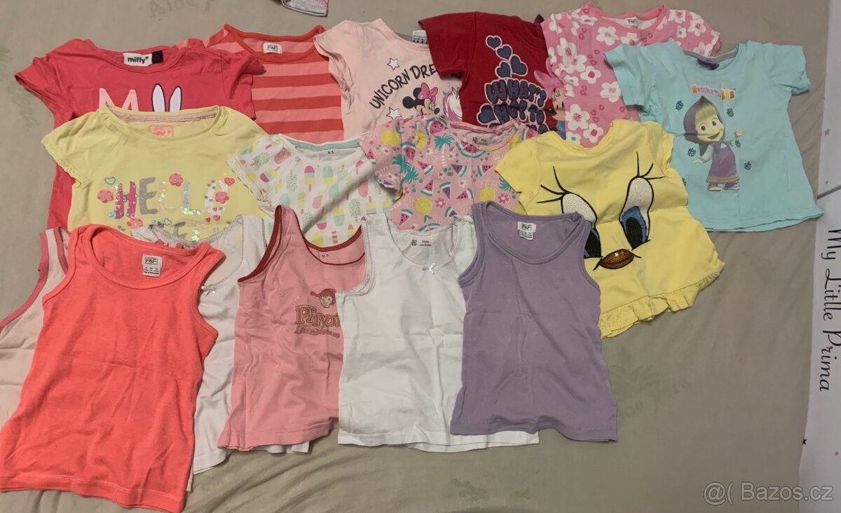 Oblečení pro holčičku od 2-3 let, cca 65 ks + boty - 3