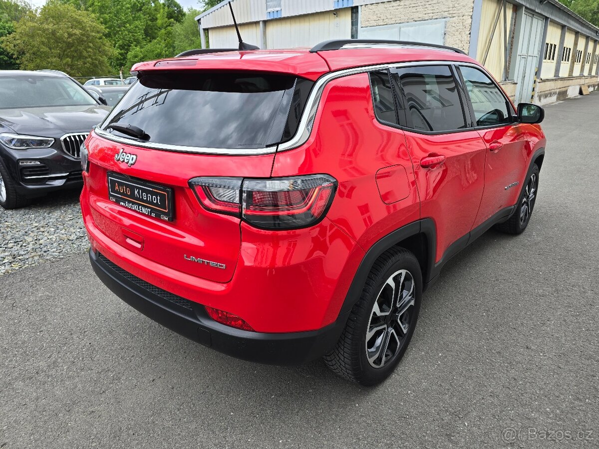 JEEP COMPASS 1,3 110kW LIMITED 2022 KAMERA NAVI KŮŽE ČR -DPH - 3