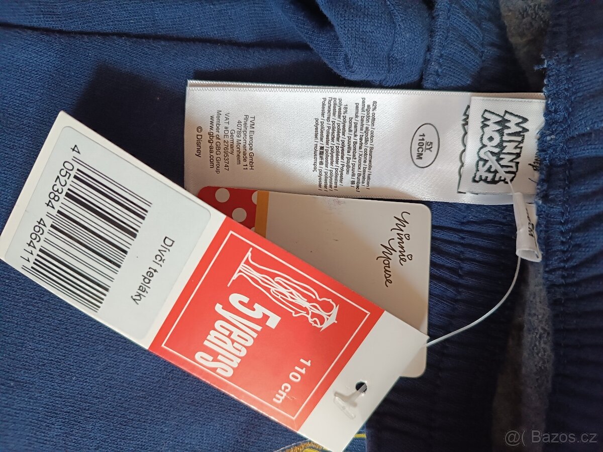 Tepláky nové vel. 110 - 3