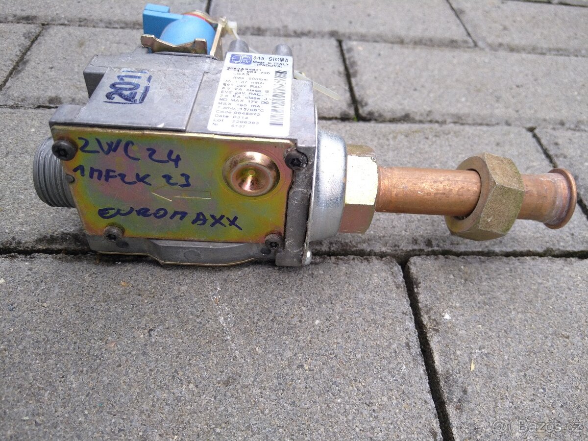 junkers ZWC 24-1MF2K 23 plynový ventil - 3