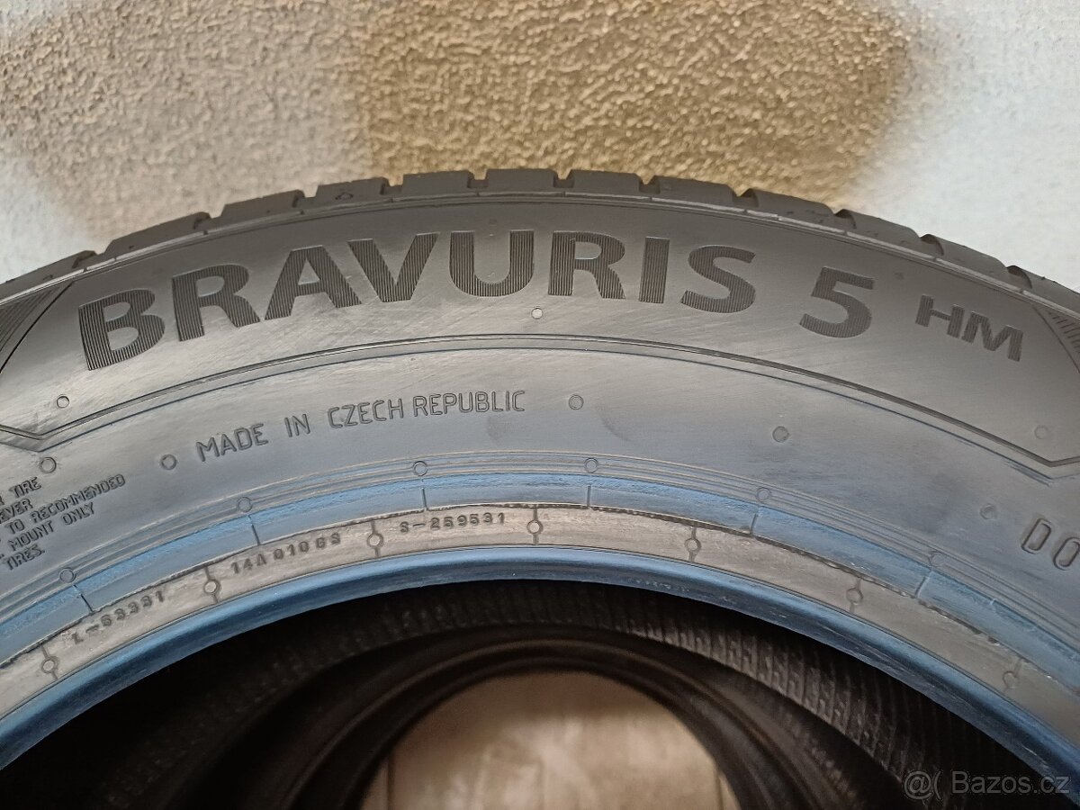 LETNÍ pneu Barum 165/70/r14 4ks - 3
