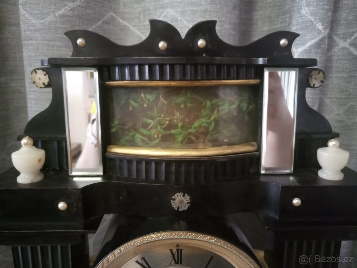 Sloupkové biedermayerské hodiny - 3