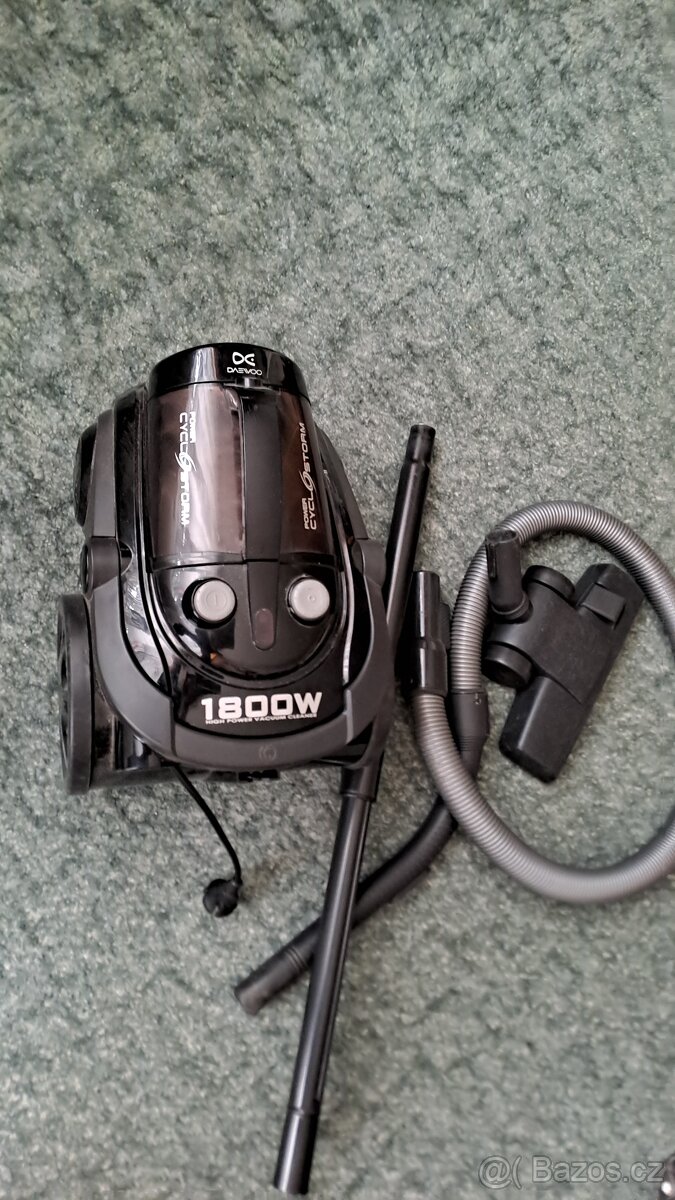 ELEKTRICKÝ VYSAVAČ DAEWOO RCC-250B BEZSÁČKOVÝ PRODÁM - 3