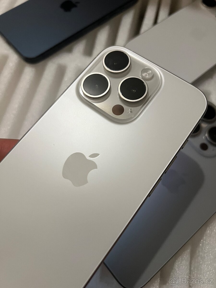 iPhone 15 PRO 128Gb v hezkém stavu, white - 3