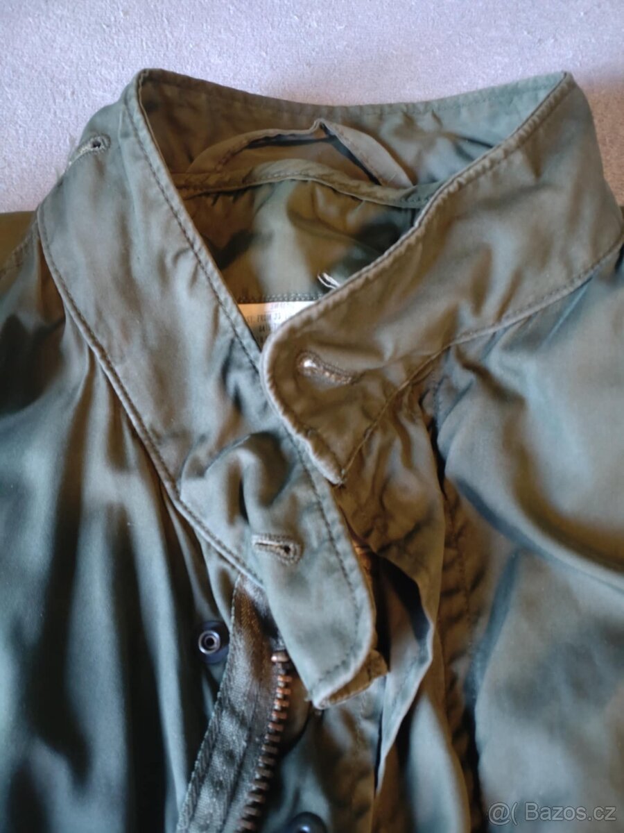BUNDA PARKA M 65 FISHTAIL ŠOSÁK OLIVE v.č. vložky - 3