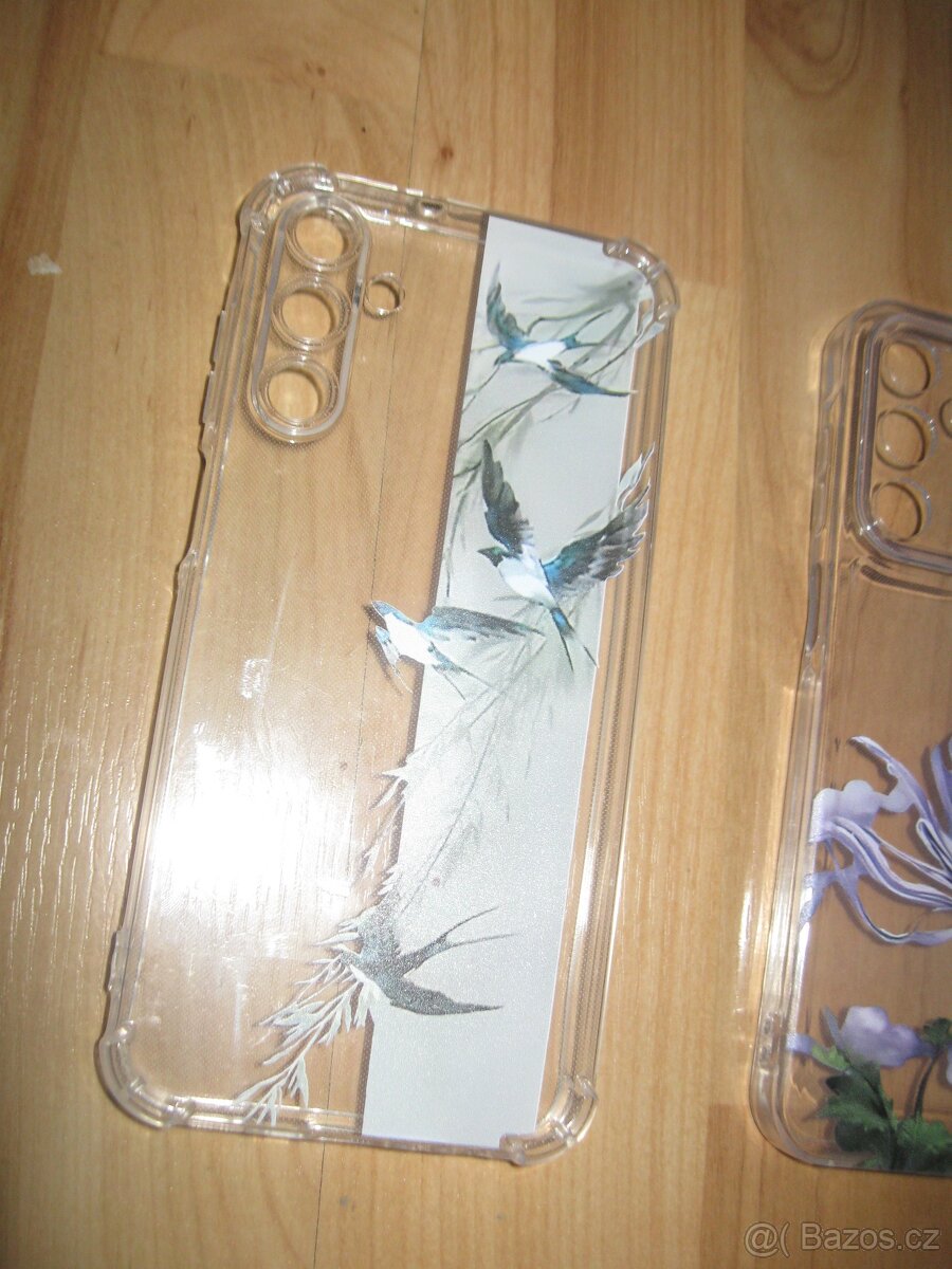 transparentní silikonový obal na samsung a15/16 - 3