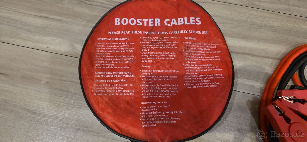 Nové startovací kabely Magneti Marelli 16mm - 250cm - 3