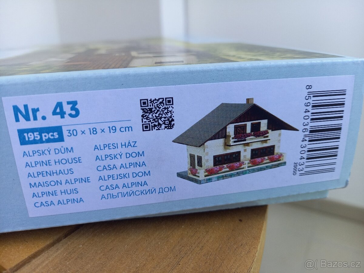 Slepovací stavebnice Walachia - Alpský dům - 3