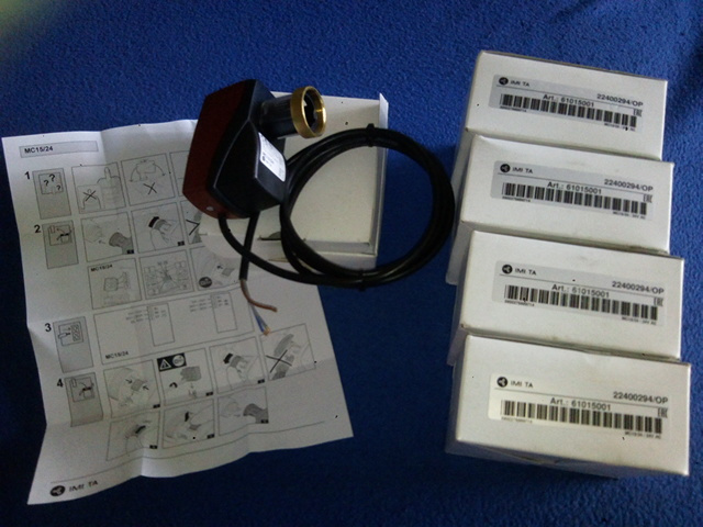 servopohon elektrický IMI TA-MC15, 24V, 0-10V - 3ks - 3