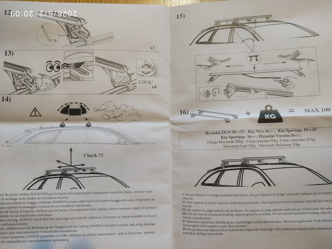 Příčníky na KIA, Hyundai - 3