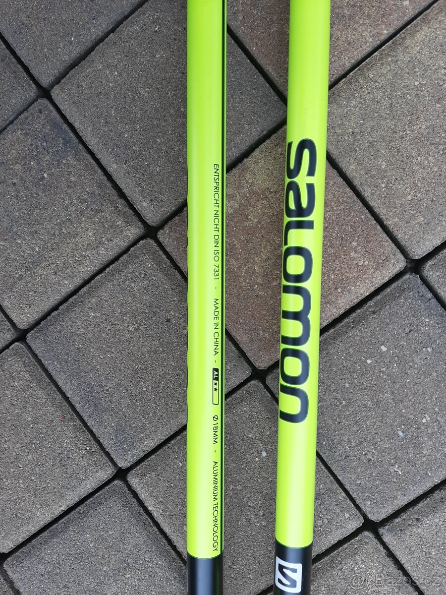 Salomon lyžařšké hůlky 110 cm - 3