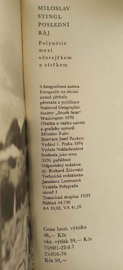 Poslední ráj - 3