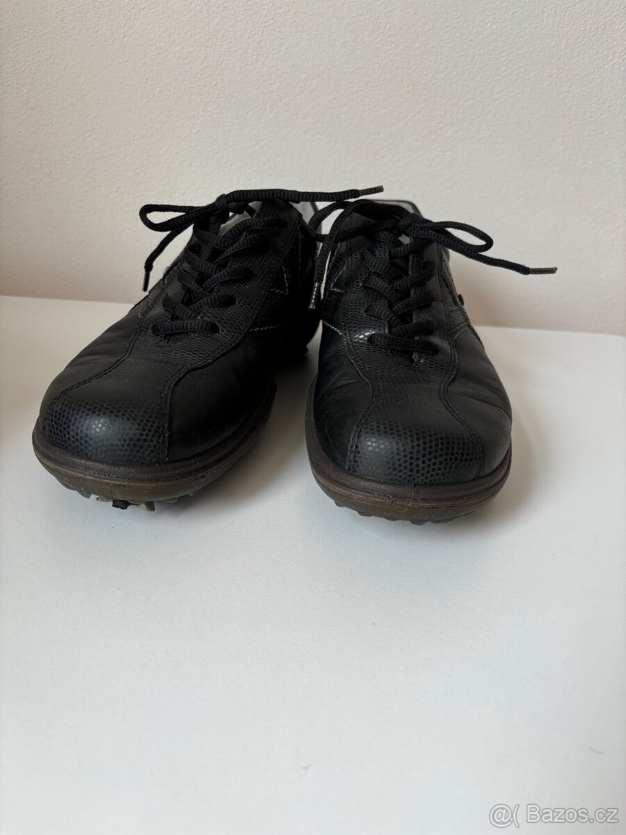 Dámské kožené golf boty ECCO Gore-Tex- Vel. 40 - 3