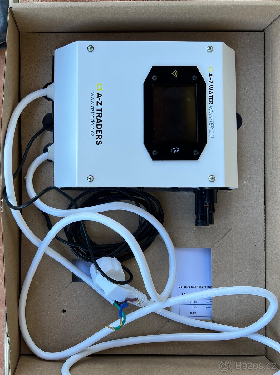 A-Z WATER INVERTER 2.0 LCD, střídač pro bojler, v záruce - 3