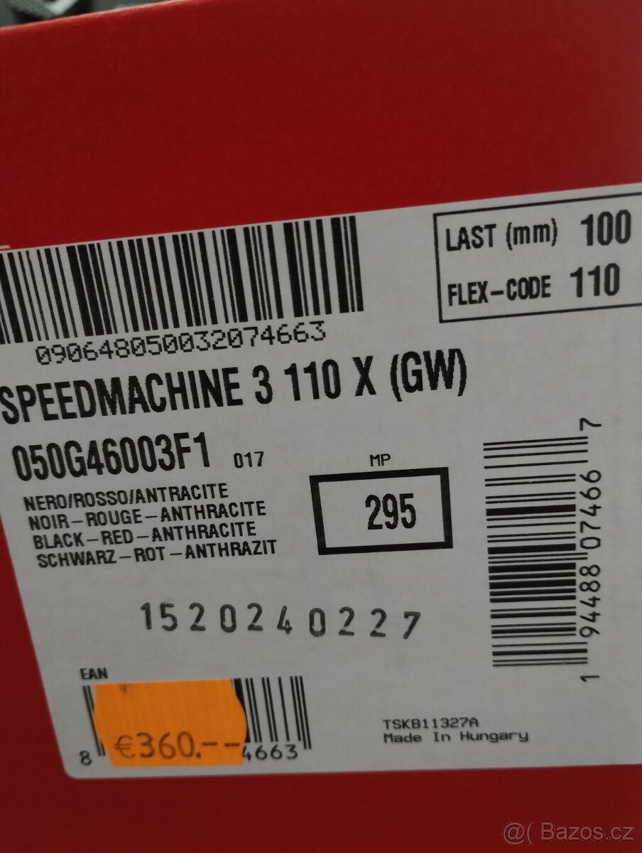 NORDICA Speedmachine 3 110X (GW) 275/43 - levně - 3