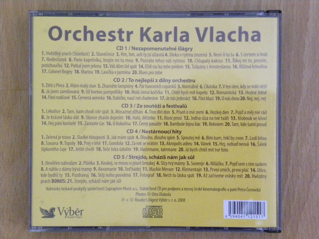 5CD Orchestr Karla Vlacha a jeho hvězdy - 3