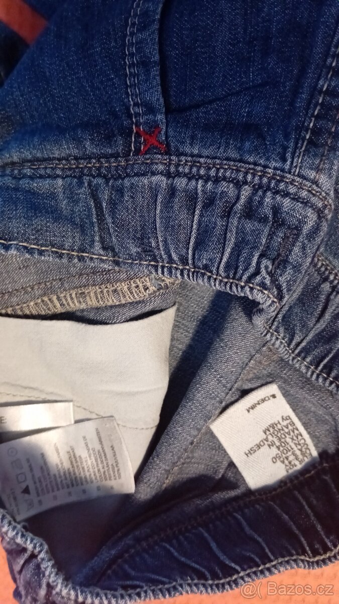 Chlapecké riflové kraťasy zn.H&M vel.104 - 3