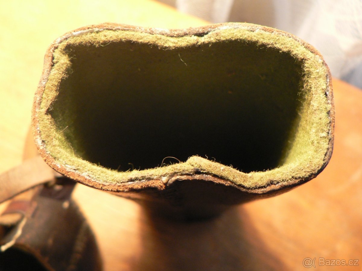 Německé ? kožené pouzdro na puškohled - 3