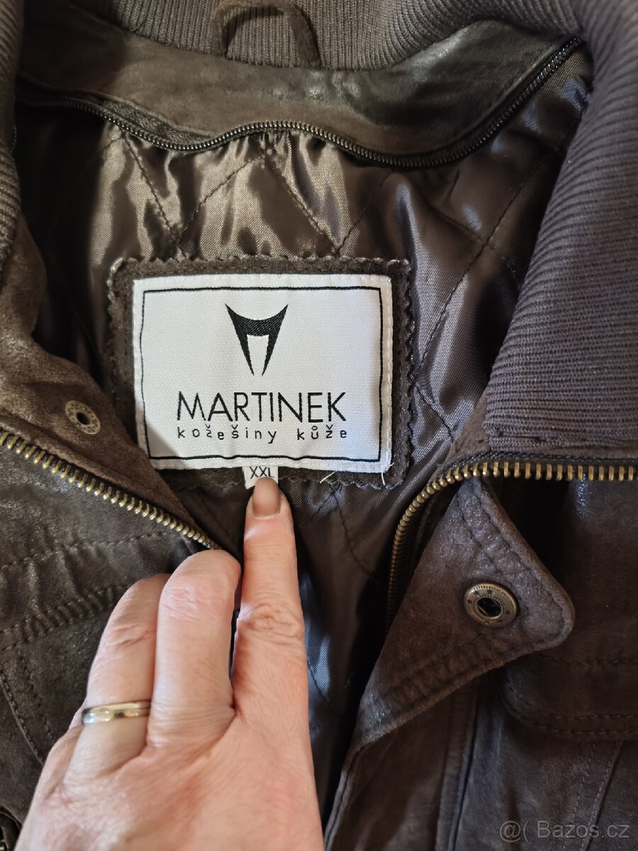 Pánská kožená parka - 3