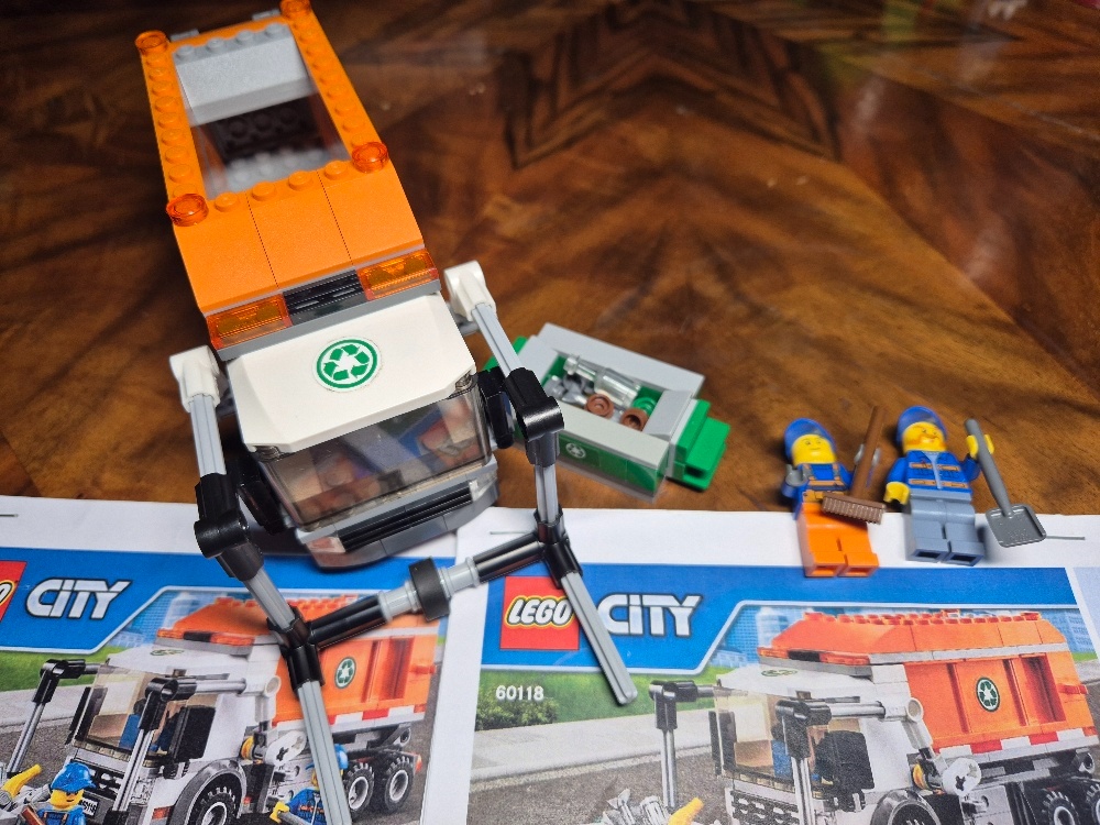 LEGO City 60118 Popelářské auto - 3