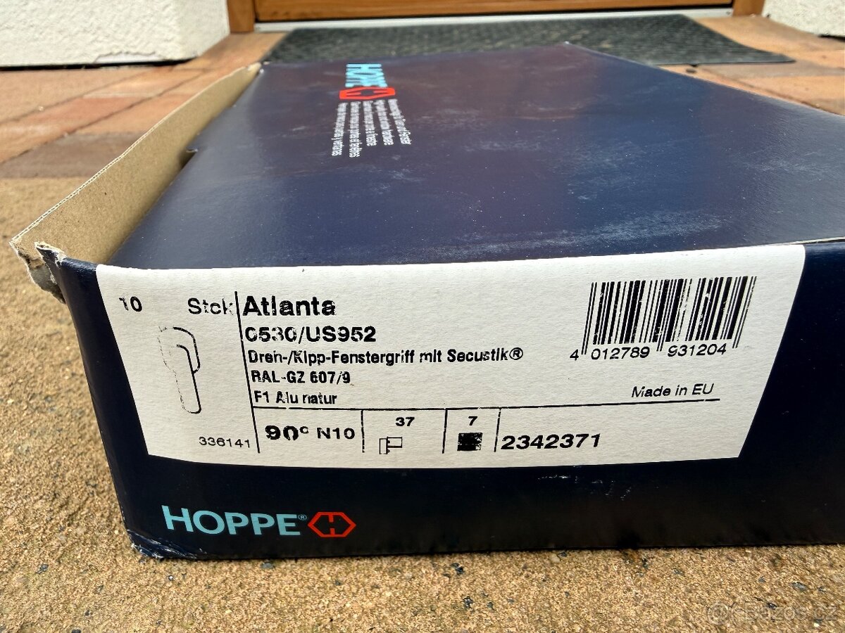 Kliky do oken Hoppe Atlanta Secustik - 3