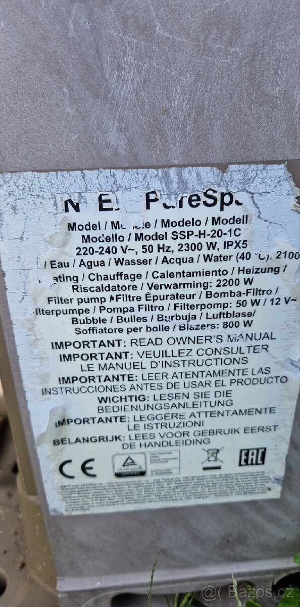 Jednotka k Vířivce Intex - 3