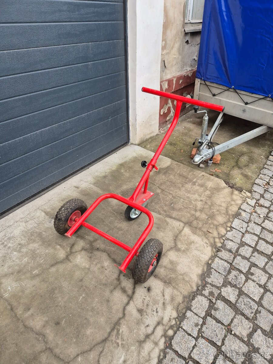 Rudl na převoz sudů - 3