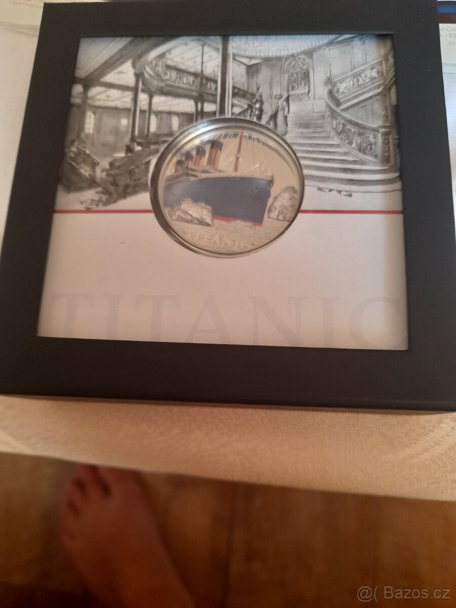 Stříbrná mince Titanic - 3