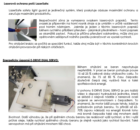 Ohraňovací lis TECHNICA 2,05 m x 60 tun - 3