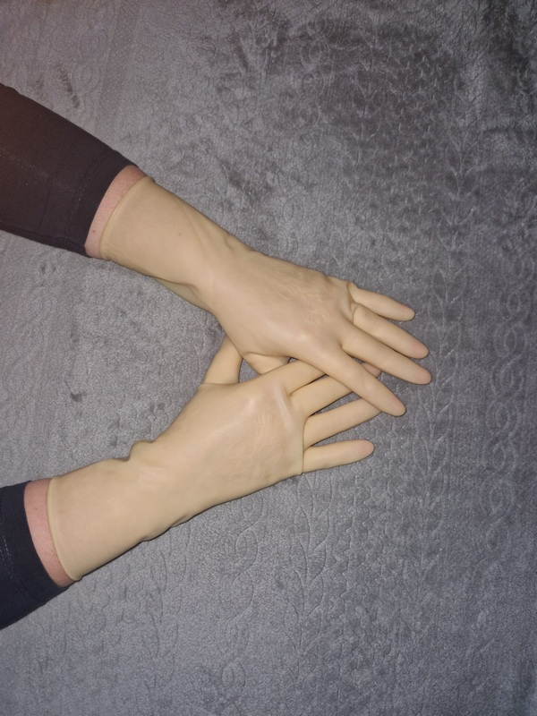 Latexové rukavice tělové - 3