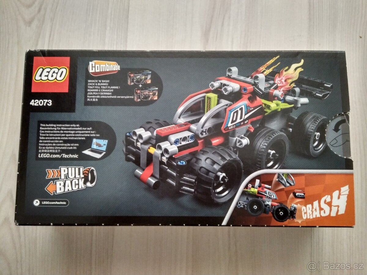 Lego technic 42073 Červená bugina - 3