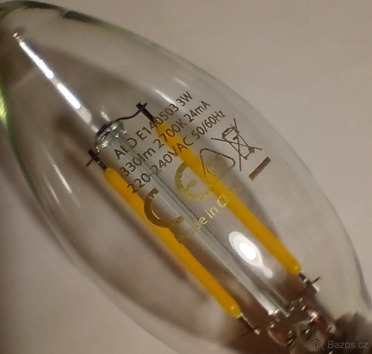 Žárovky LED E14 digestoř Ikea 3W 2700K - 3