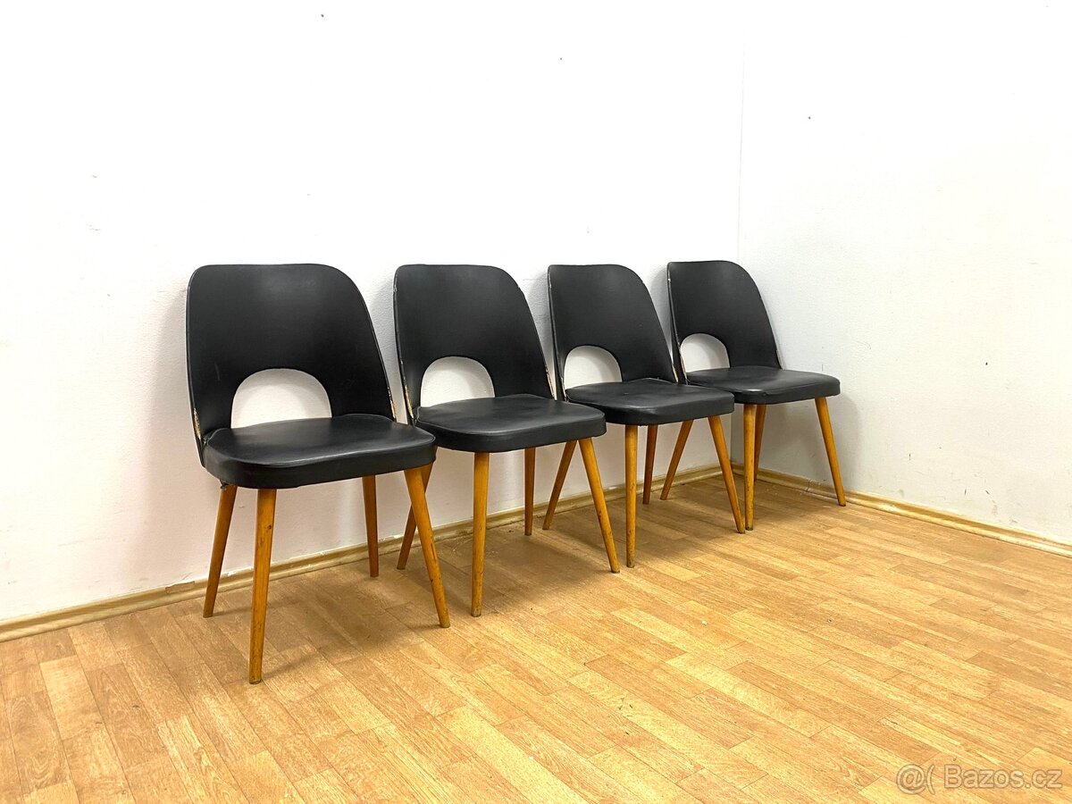 Retro židle 60. léta Brusel - 3