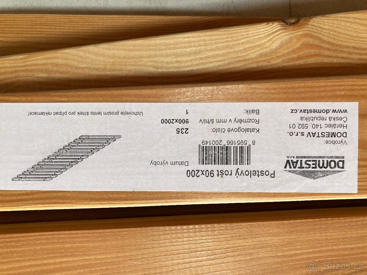 Postel dřevěná - 3