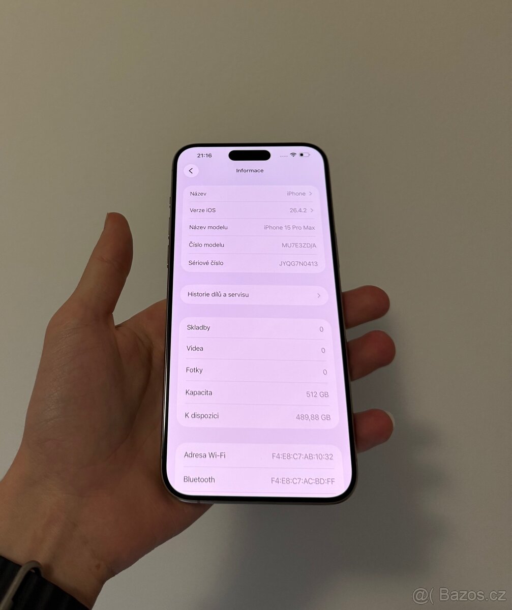 IPhone 15 Pro Max 512gb,Stav TOP,100% bateria ⚡️ - 3