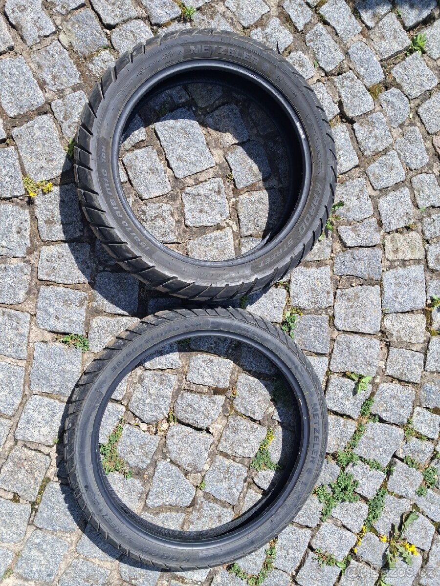 Moto pneu sada 21" + 18" - 3