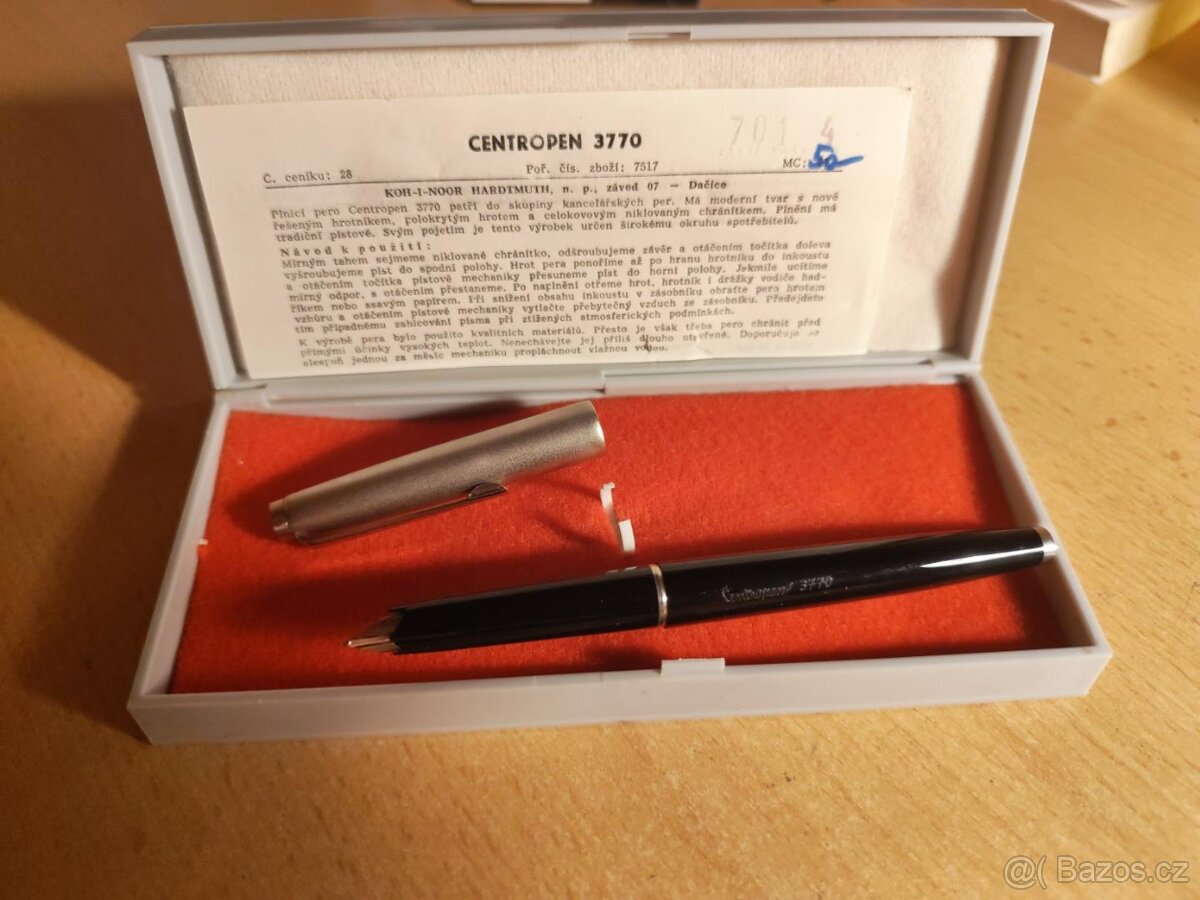 Vintage plnící pero centropen 3770 - 3