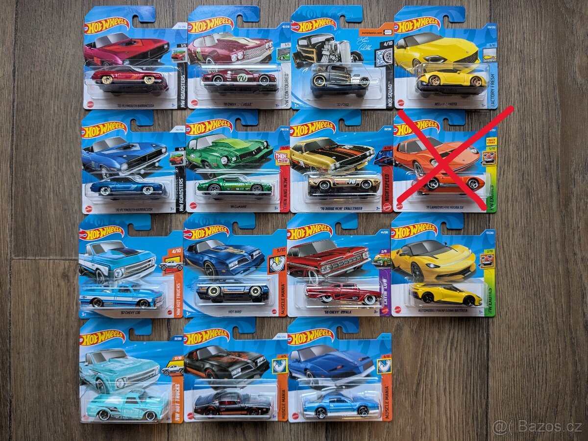 Hot Wheels autíčka - 3