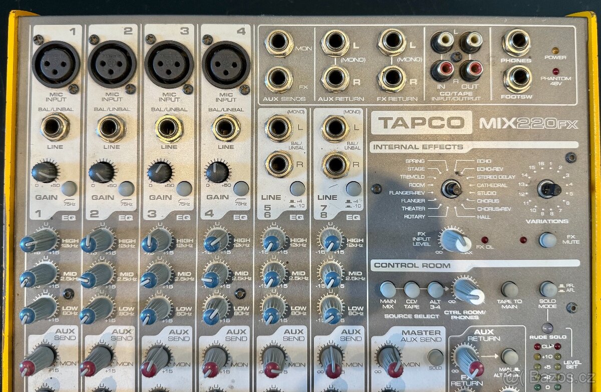 Tapco MIX 220FX mixer - 3