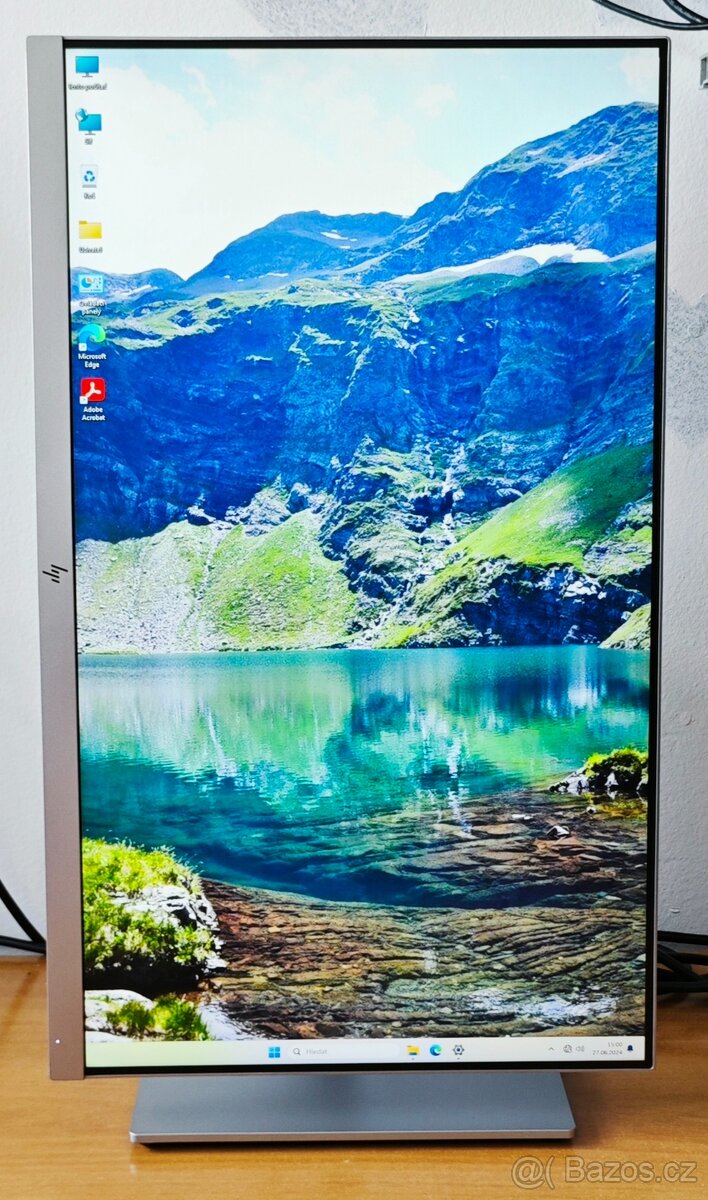 HP EliteDisplay 24" IPS, HDMI, DP, VGA, USB pivot - 3