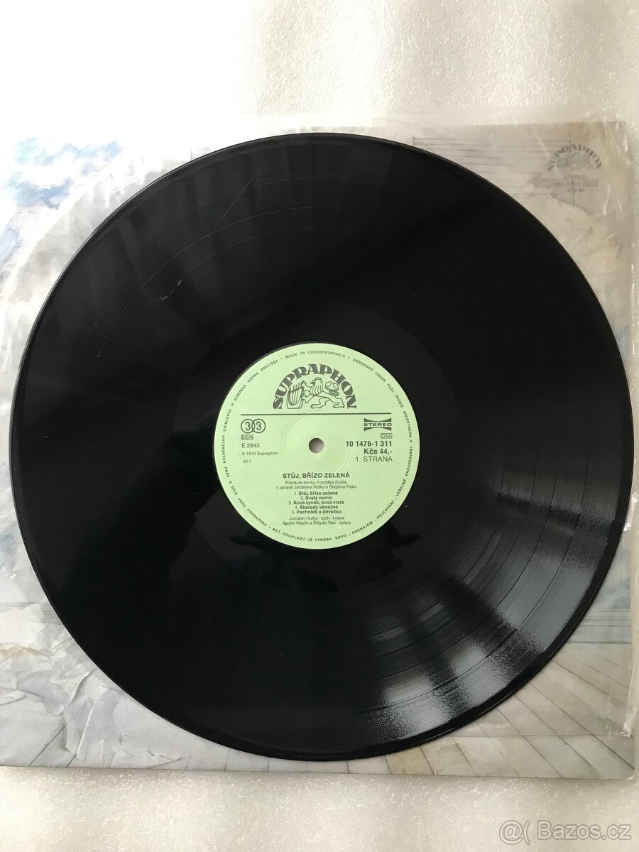 LP Jaroslav Hutka - Stůj Břízo Zelená - 3