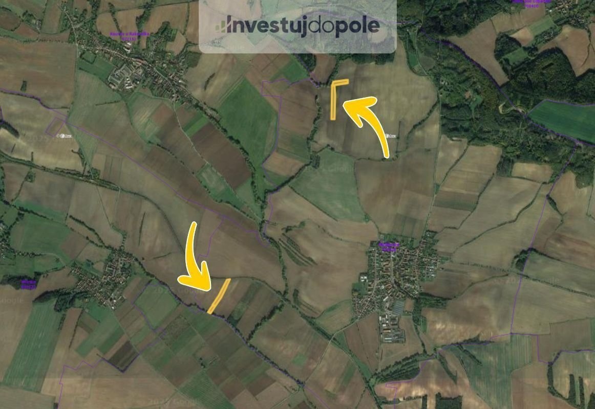 Prodej podílu 1/12 pole 8 758 m², Mutějovice - 3