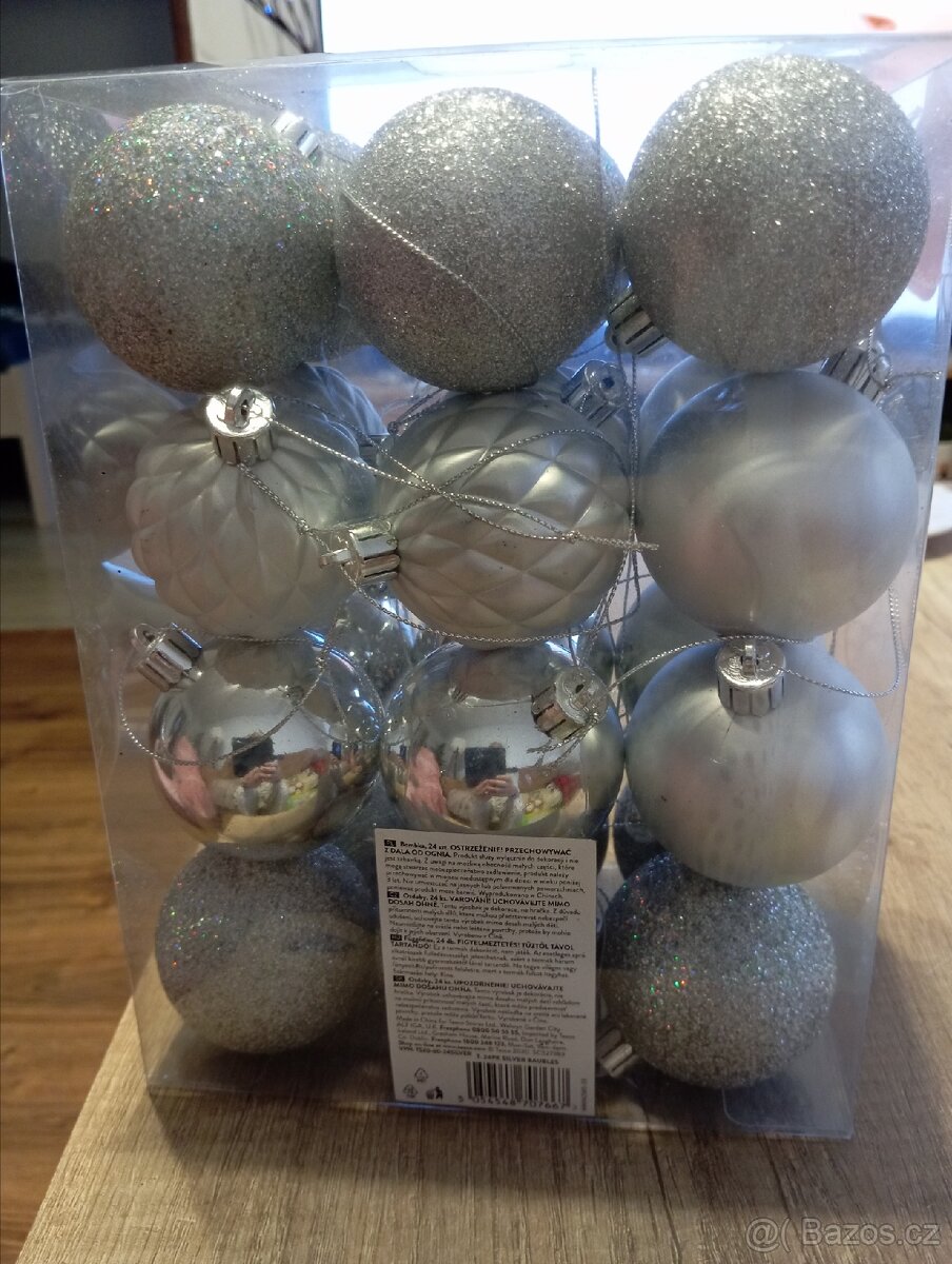 Vánoční koule 24 kusů - 3
