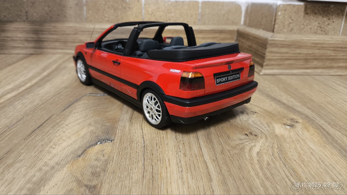 Model Volkswagen Golf 3 Cabriolet 1:18 Otto Mobile - 3