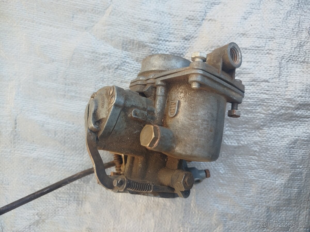 Starý karburátor Jikov SOP škoda Spartak sedan 1201 - 3